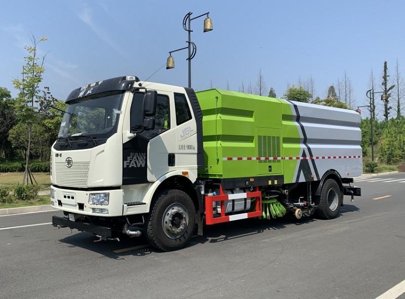公路路面清扫车湿式扫路车 知乎