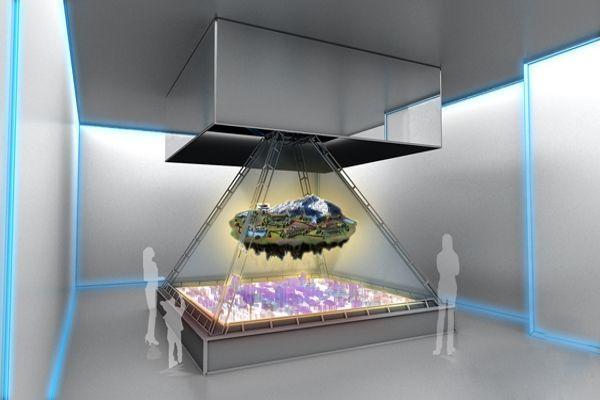 裸眼3d 全息投影 幻影成像整体方案