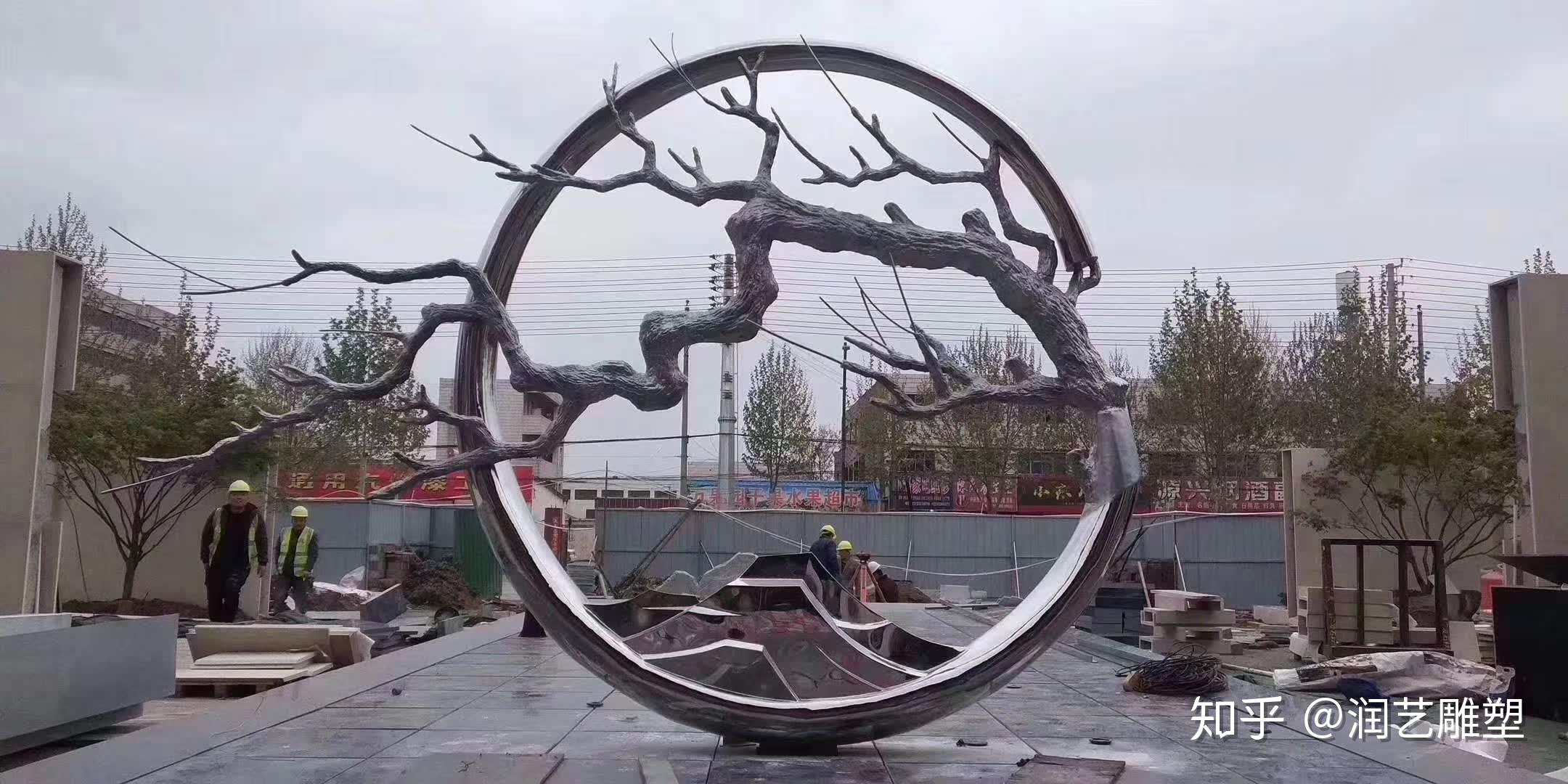 不锈钢雕塑价格多少钱，怎么计算？