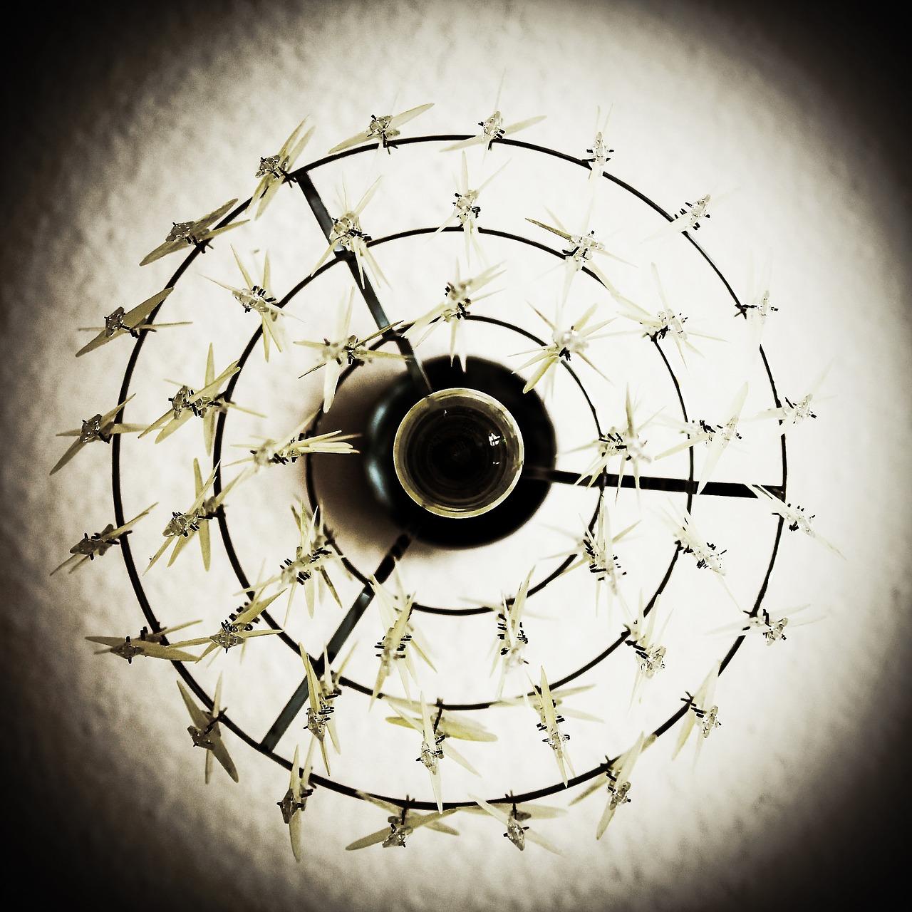 3. 圆灯照明效果