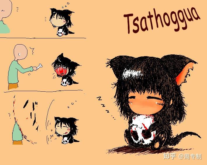 克苏鲁迷踪中的撒托古亚（Tsathoggua） - 知乎