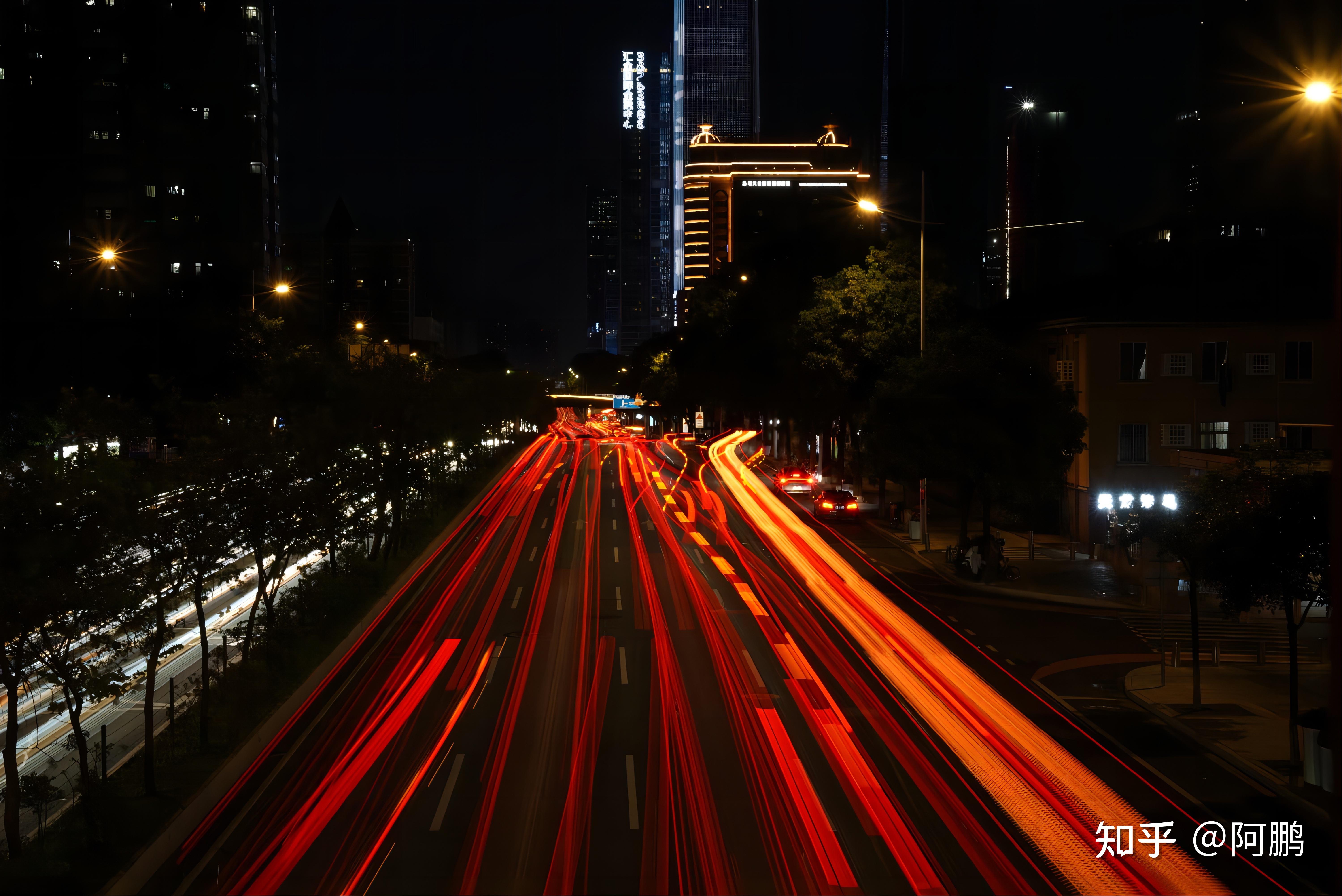 a7c腾龙28-200 城市车流慢门记录(摄影笔记9)