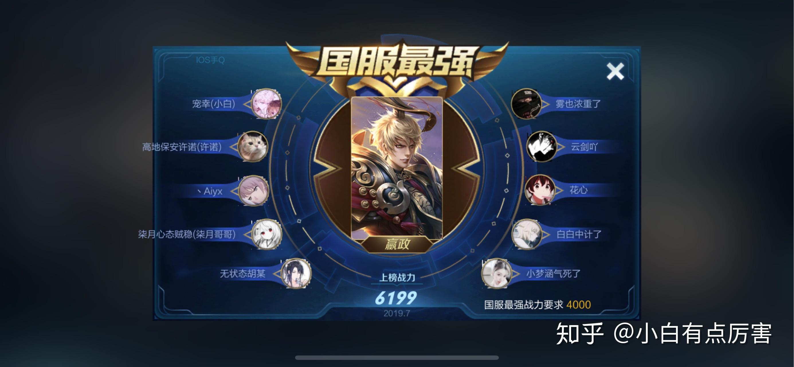 王者荣耀全服前几的人或有英雄上国服的人在生活中是怎么样的? - 知乎