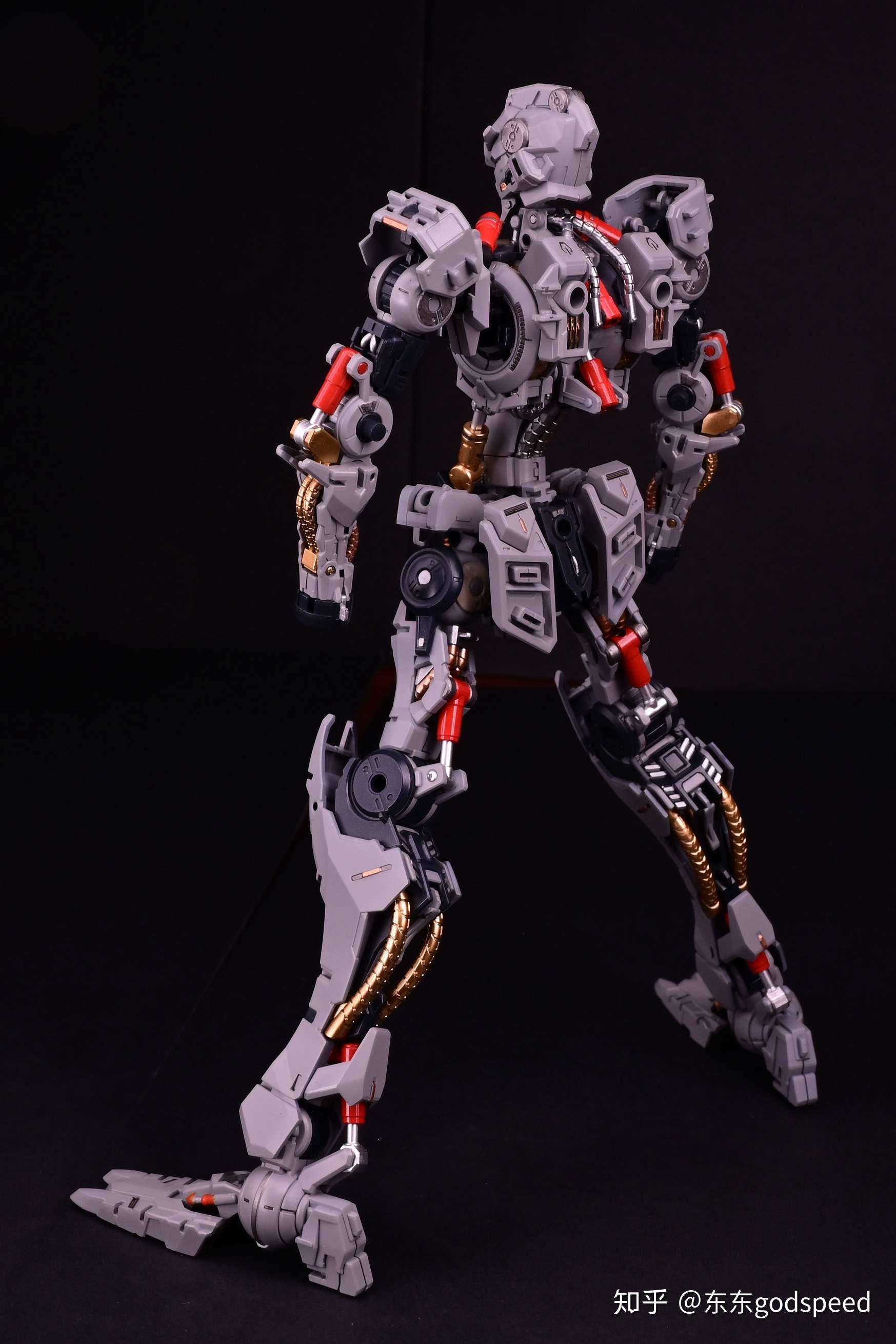 mg巴巴托斯骨架完工不愧是近几年来最棒的高达套件之一