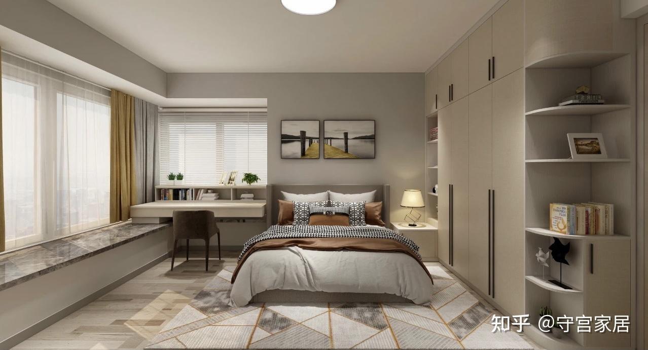 卧室越住越小?因为你不懂布置技巧 - 知乎
