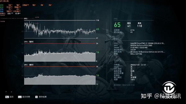 4k光追全程60帧77 华硕tuf Rtx3080显卡实战 知乎