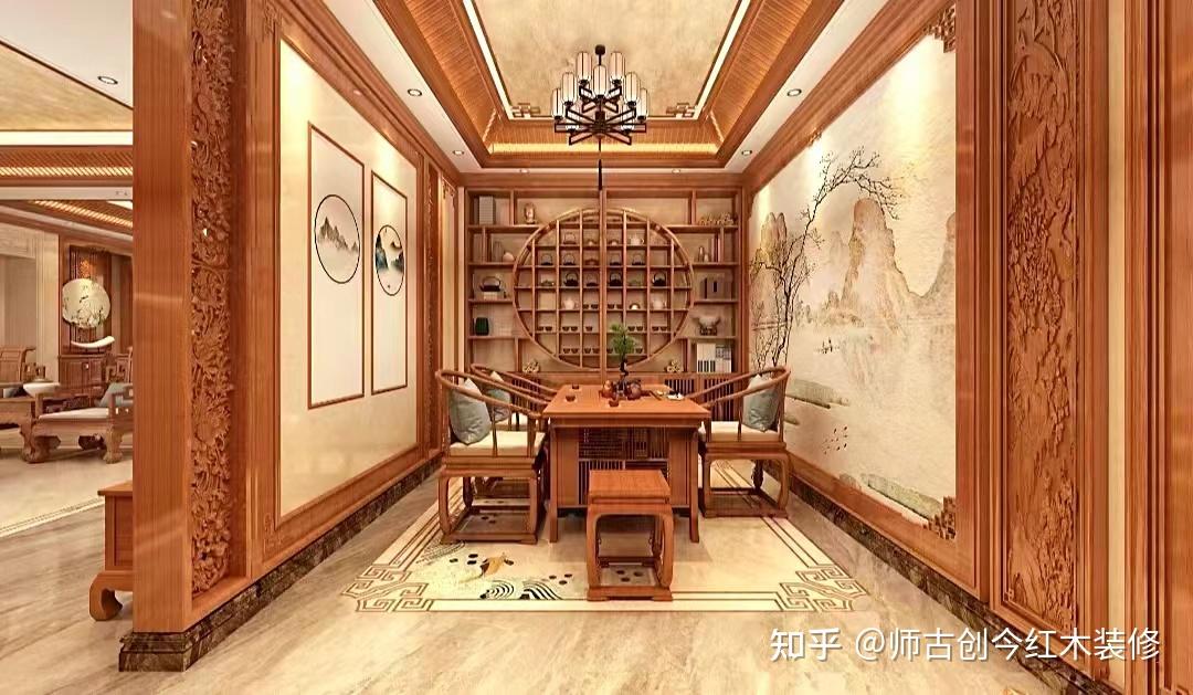 中式红木装修,创造全新的中式家居生活方式 - 知乎