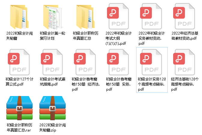 2022年初级会计31页高频考点,不啃书,看完背会直接90+,建议收藏插图12 2022年初级会计31页高频考点,不啃书,看完背会直接90+,建议收藏插图12