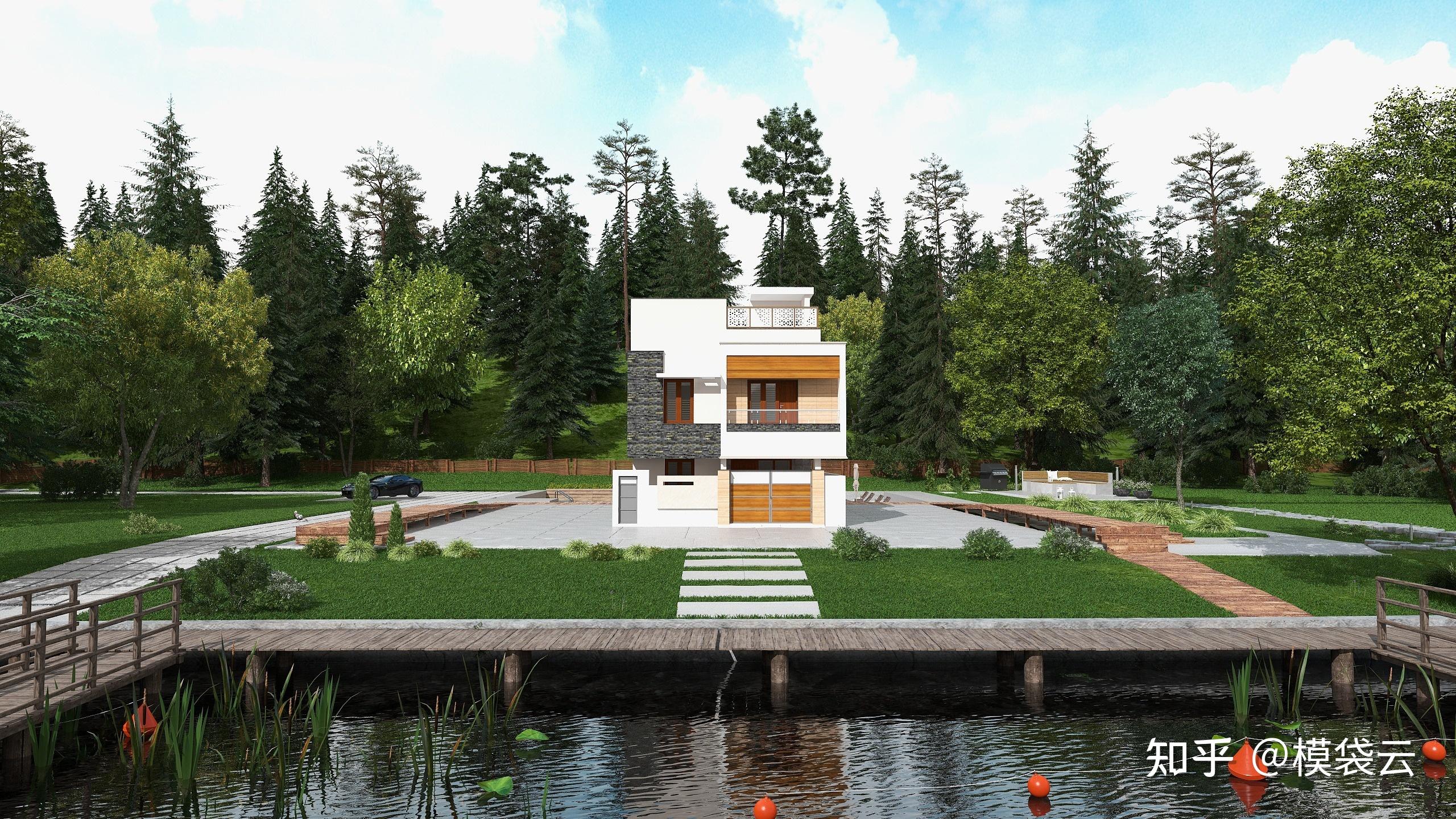 建筑模型渲染作品分享之九