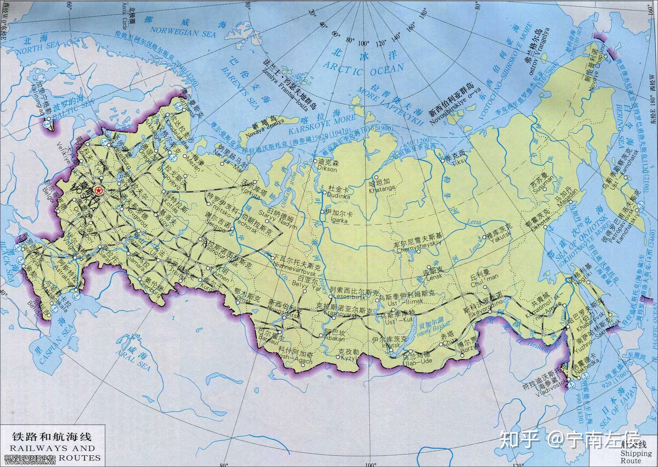 西伯丽亚地图图片