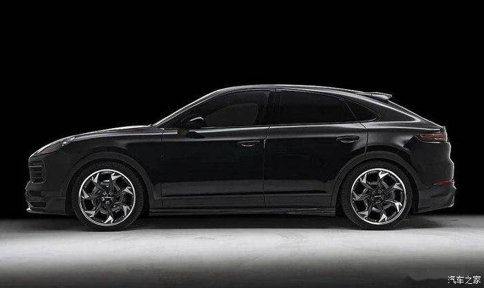 wald操刀porsche cayenne coupe释放闇黑霸气