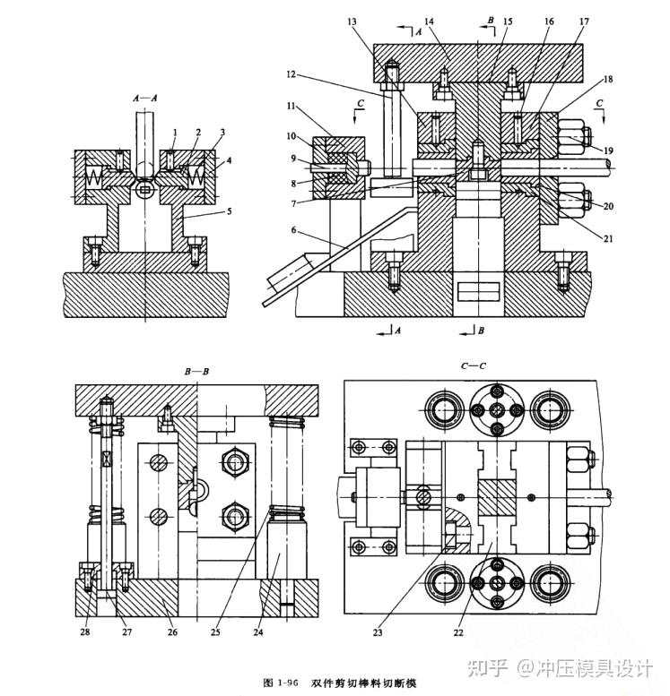 模具设计型材冲裁模