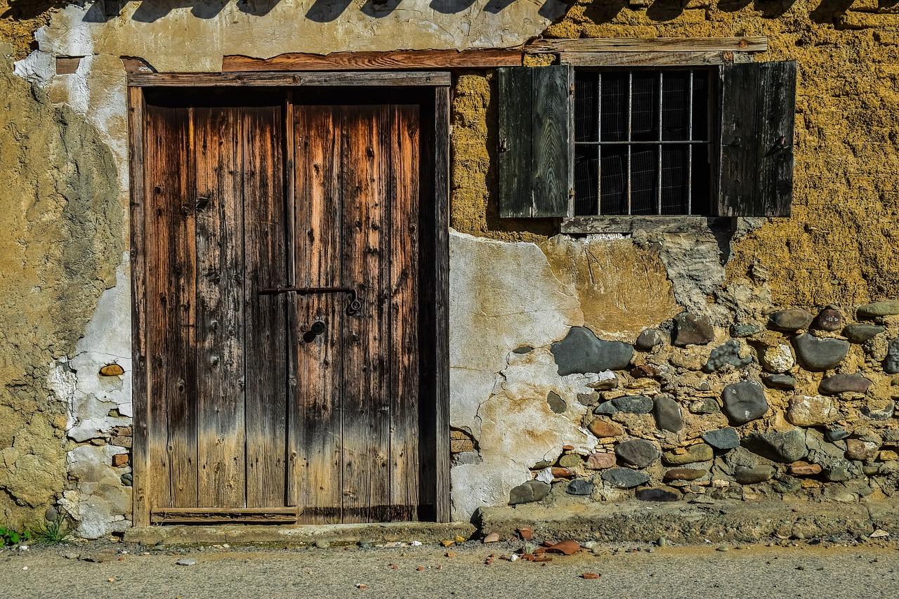 平顶老房子怎么画