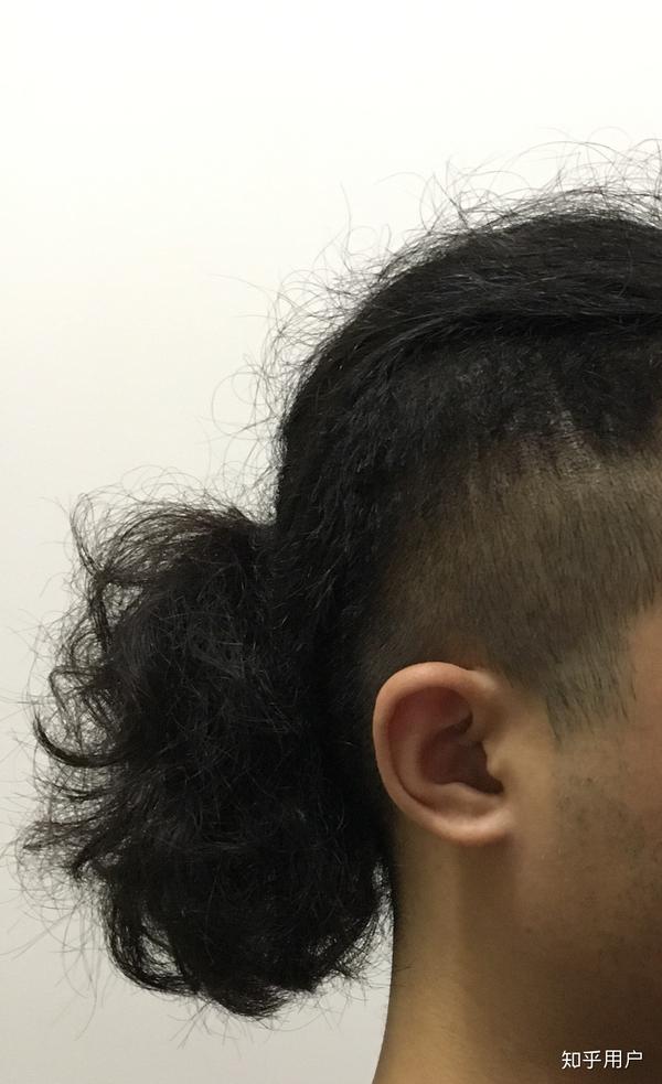 男生怎么留丸子头