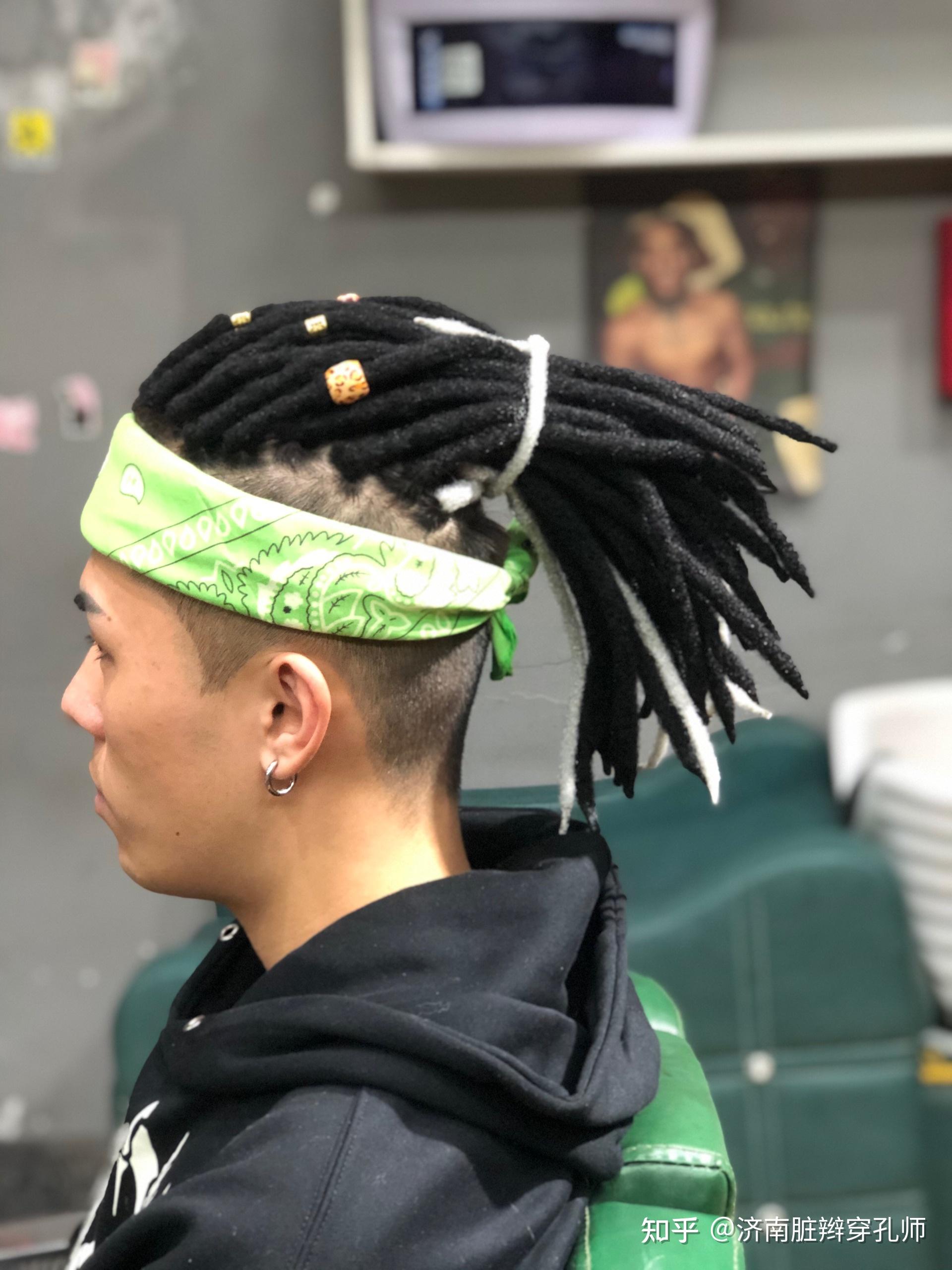 脏辫自然后扎 - 知乎