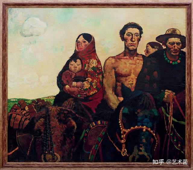 画家周春芽成交最贵的十幅油画作品- 知乎