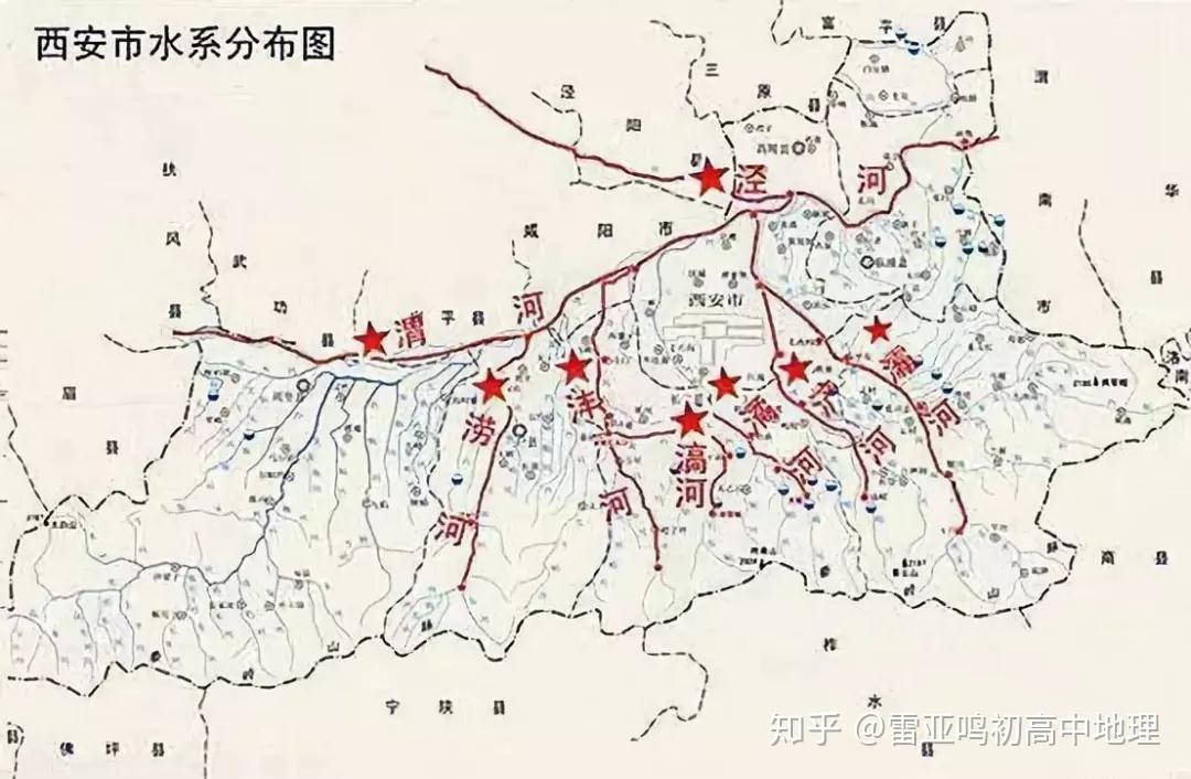 渭河水系图片
