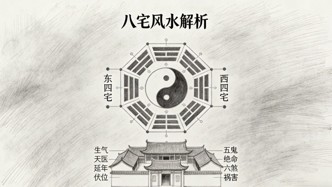 命卦与宅卦:八宅风水,是人生算法还是空间密码? - 知乎