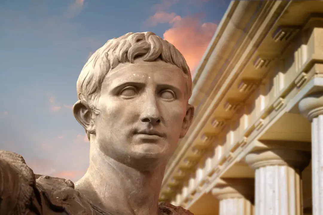 凯撒大帝的雕塑画像为什么总梳一个发型?