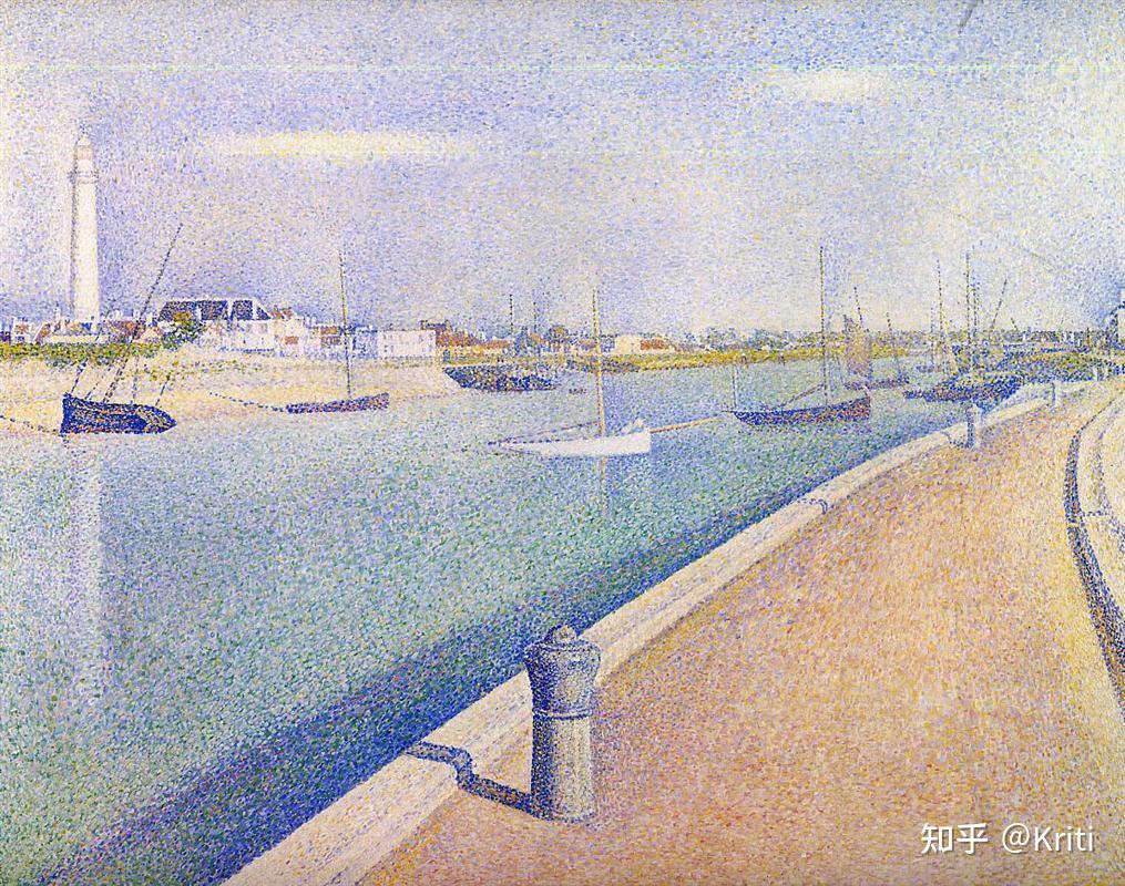 腕法國後印象派畫家喬治修拉georgesseurat18591891