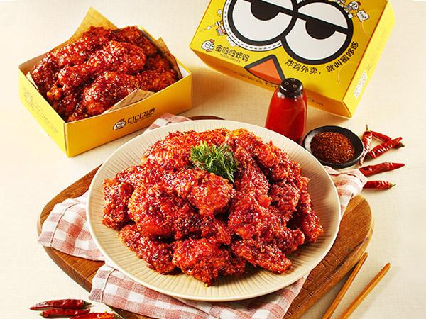 冬天有多冷蜜哆哆炸鸡就有多火辣