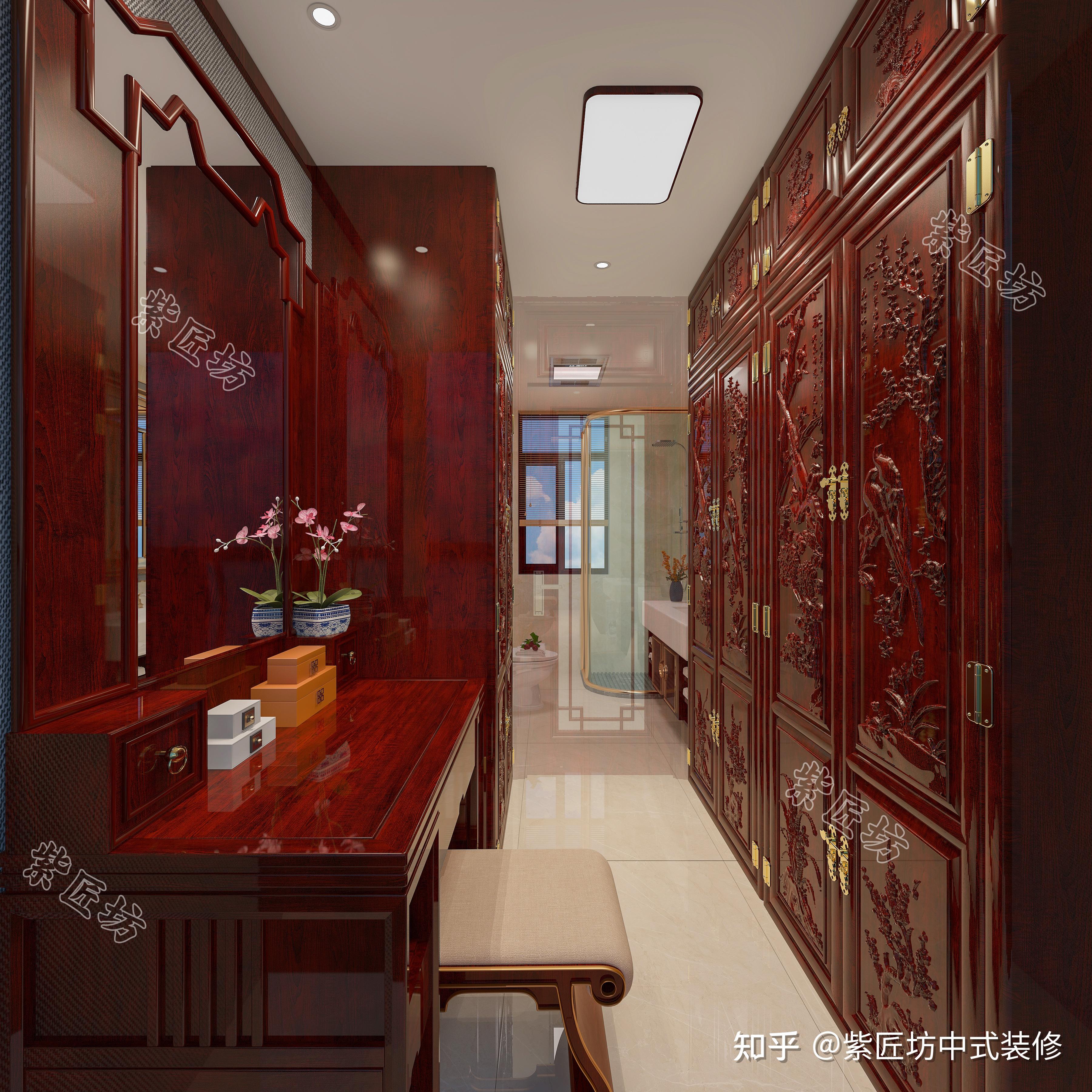 中式装修丨石家庄618㎡别墅设计,中式邸宅演绎最高级的东方雅致 - 知乎