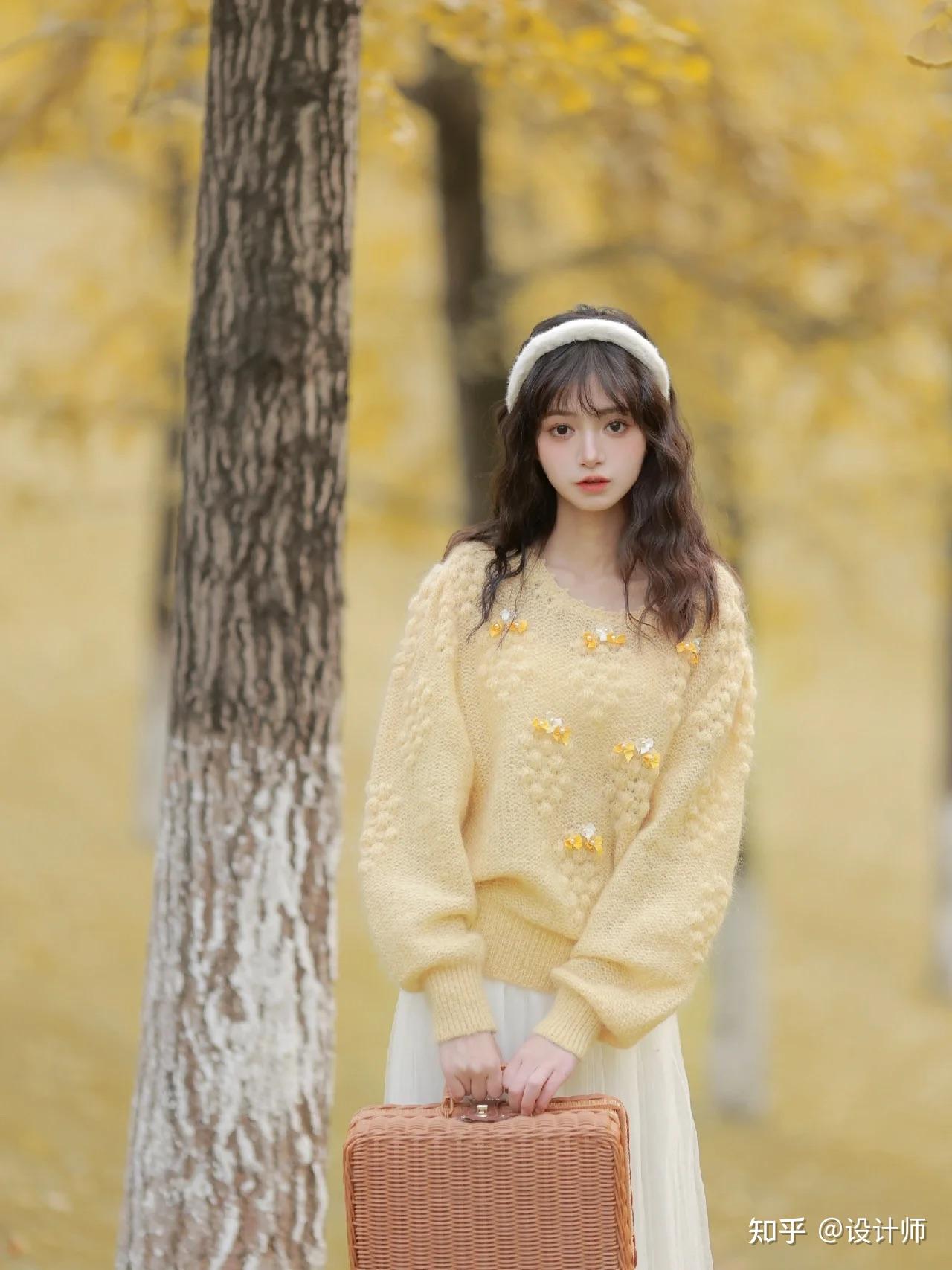 把秋叶人像拍得又美又自然,这8个方法,谁拍谁都很好看