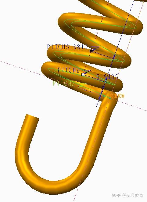creo弹簧设置挠性的实例你真正了解吗