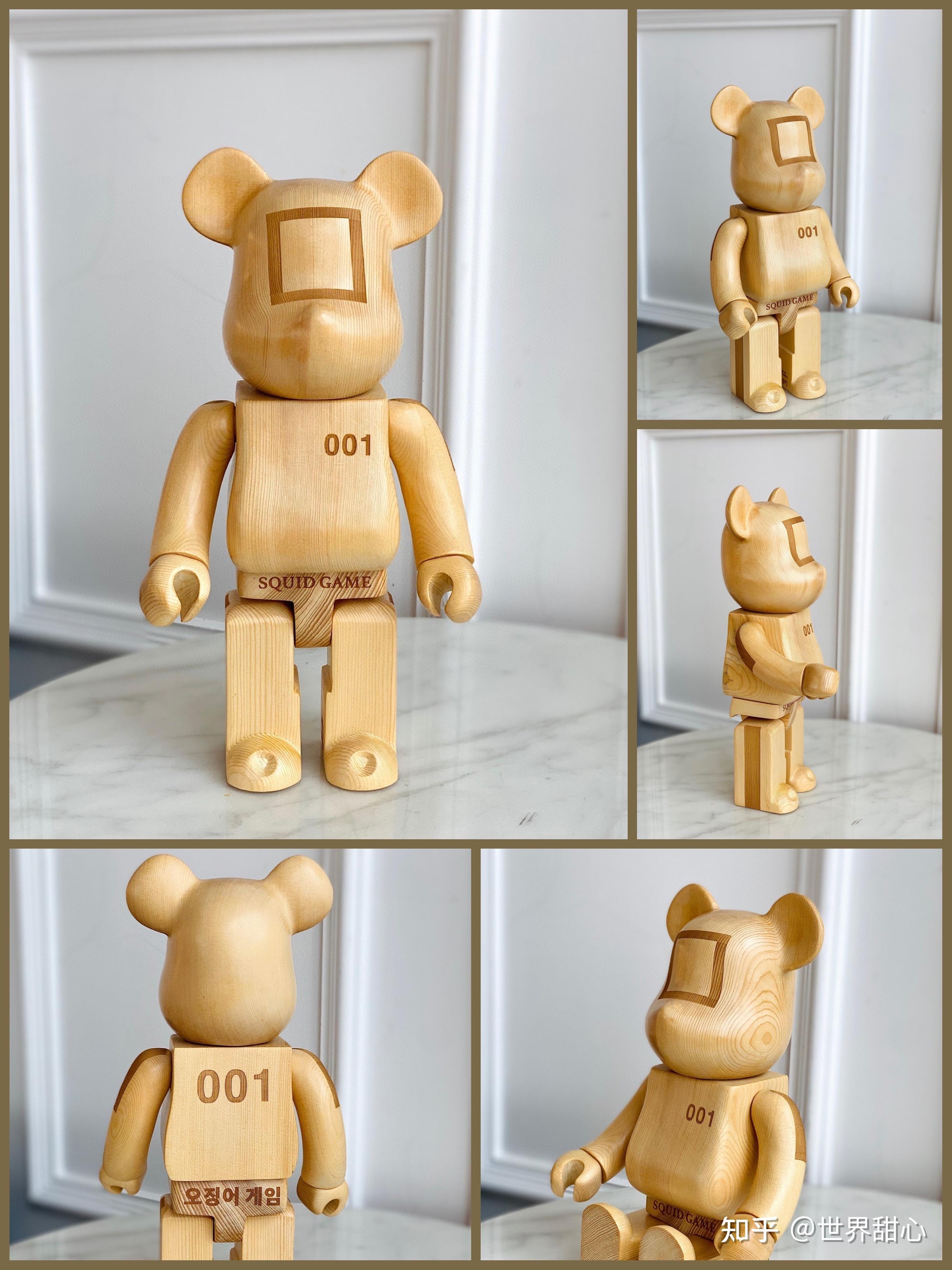bearbrick鱿鱼游戏02超限定积木熊摆件公仔
