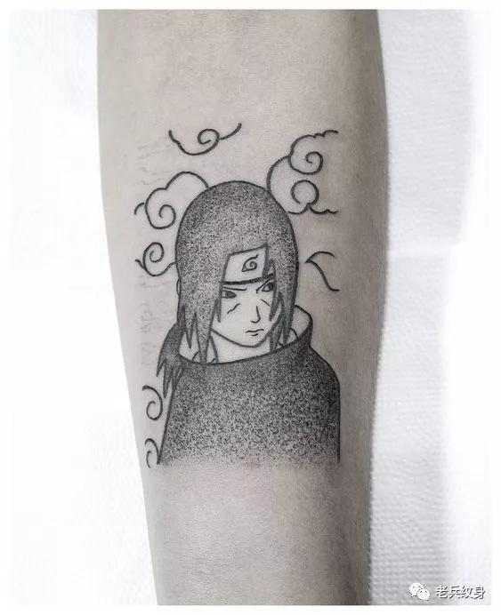 纹身素材宇智波佐助