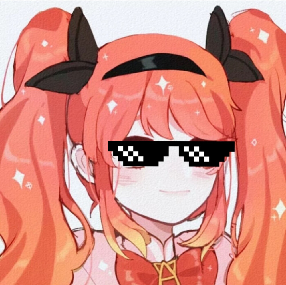 有没有带着墨镜的女动漫头像