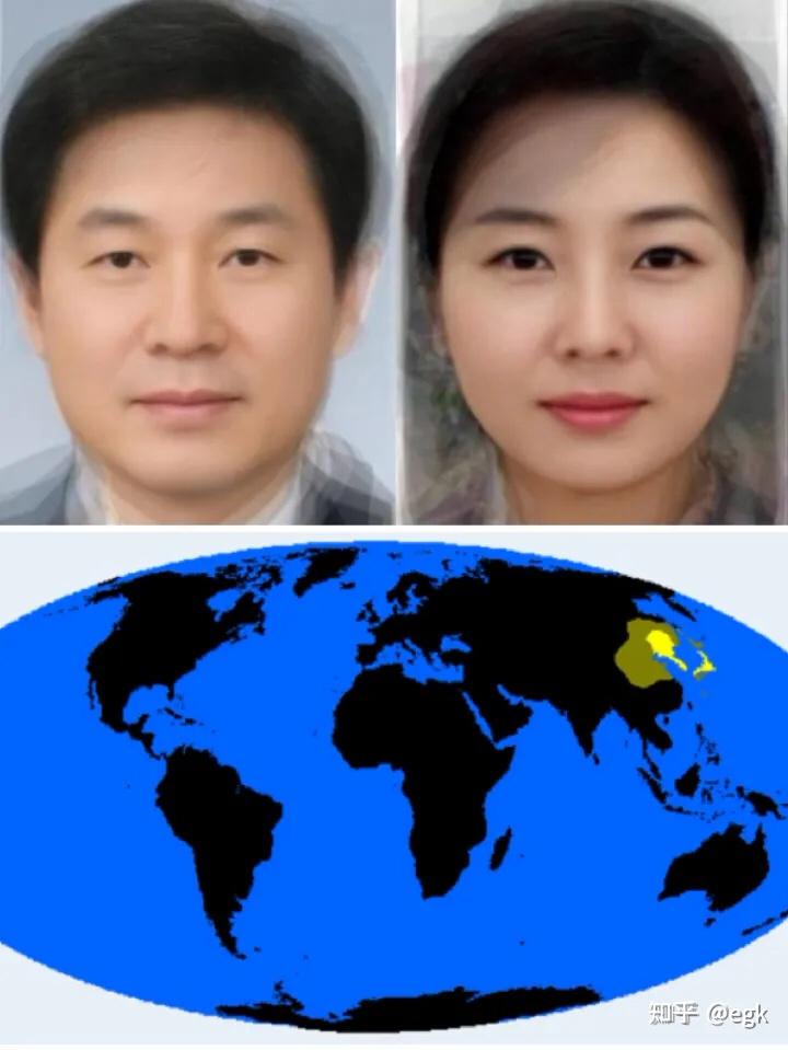日本人在长相上有没有地域特点