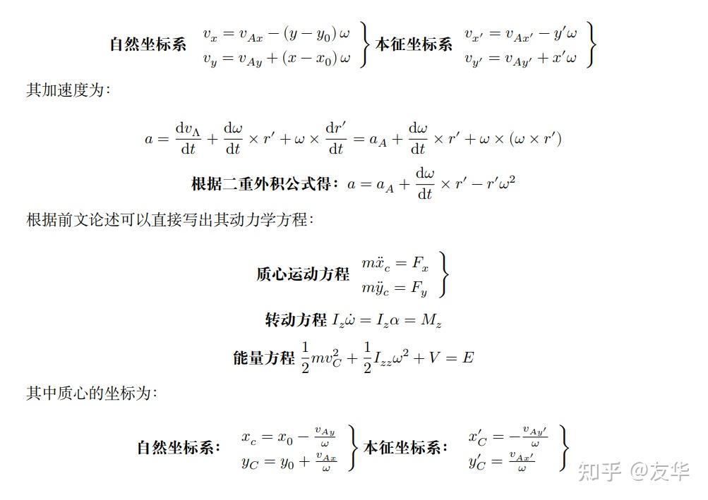 刚体力学-一般刚体理论模型 - 知乎