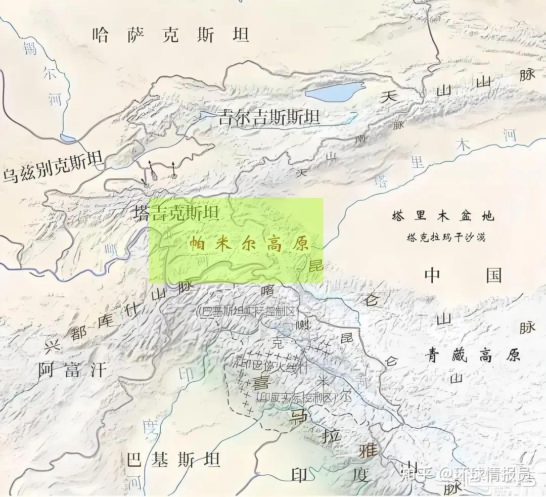 中国唯一的虚线“未定国界”,为何是与塔吉克斯坦的边界? - 知乎