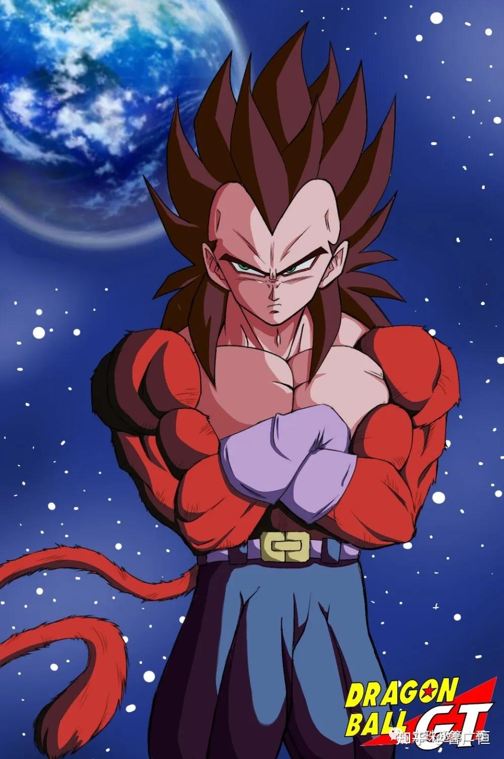 七龙珠壁纸:超四悟空,永远的赛亚人