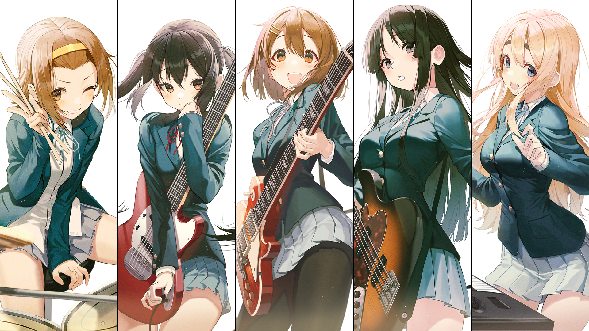 【轻音少女丨平泽唯】精选电脑壁纸丨高清壁纸丨超清壁纸丨手机动漫