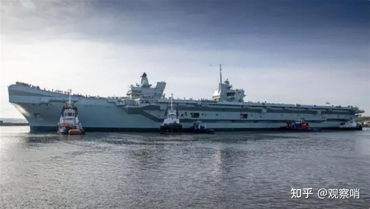 被诅咒的英国航母退出北约军演一个月后伊丽莎白女王号发生火灾
