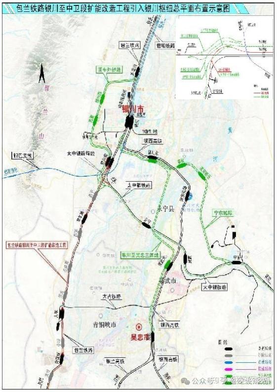 包兰铁路银川至中卫段扩能改造,环评公示了 - 知乎
