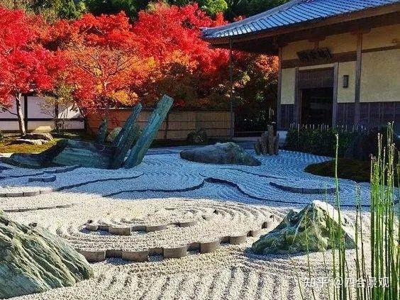 日式枯山水庭院 - 知乎