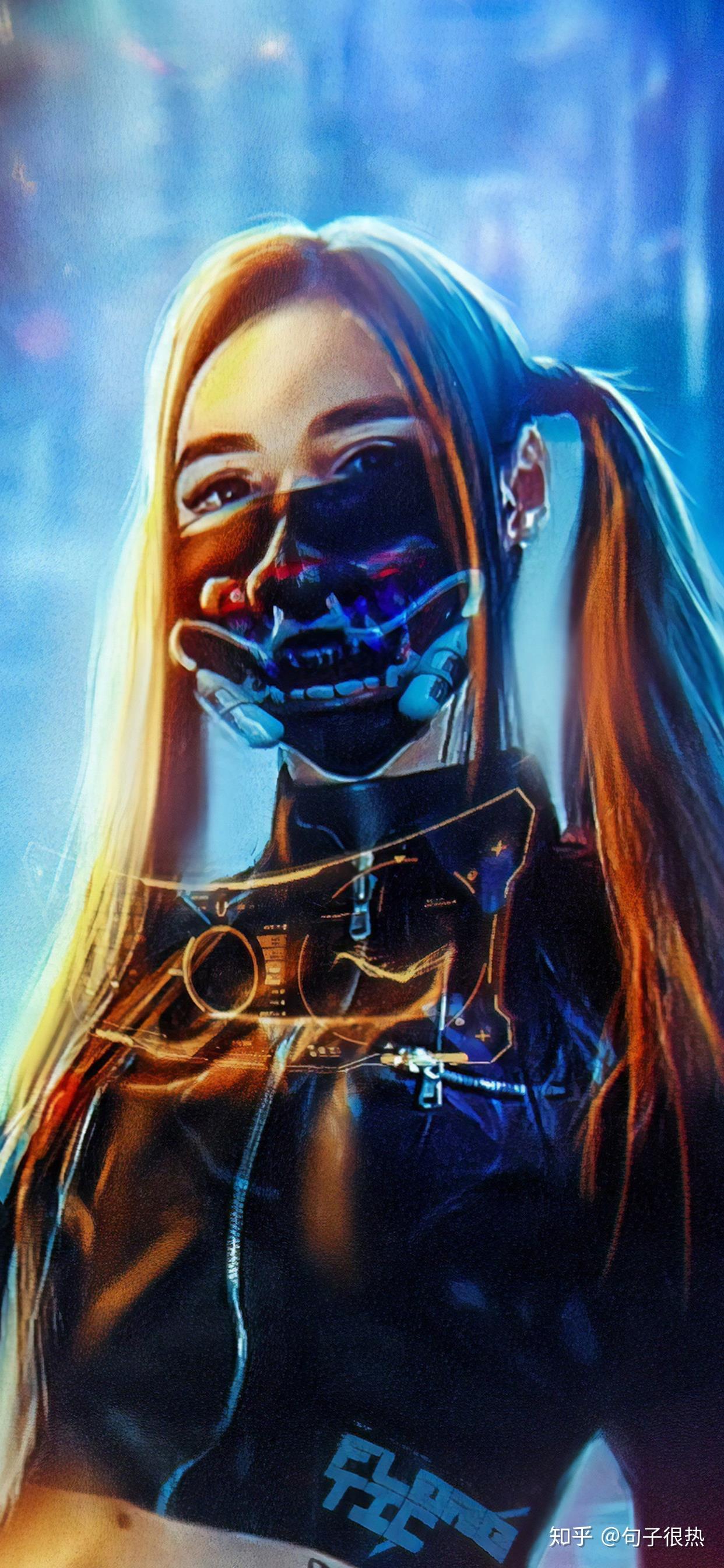 有没有赛博朋克风的全屏壁纸