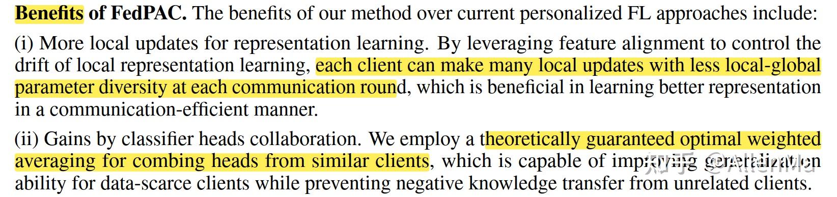 论文笔记--PERSONALIZED FEDERATED LEARNING WITH FEATURE ALIGNMENT AND ...