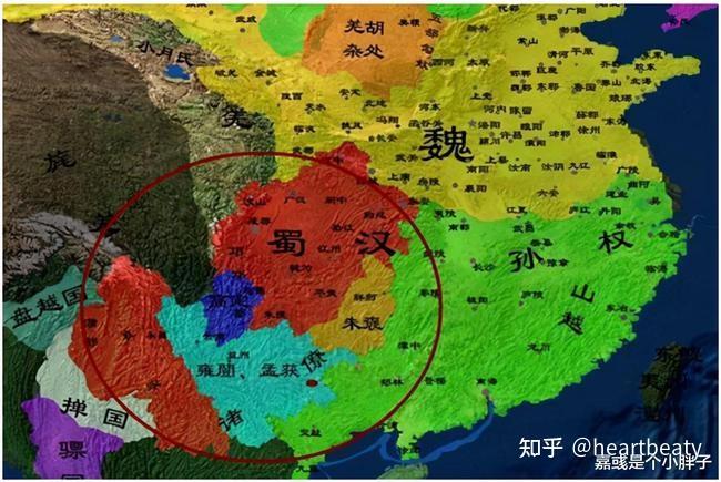 南中四郡是何许之地,孟获的地盘在哪里呢
