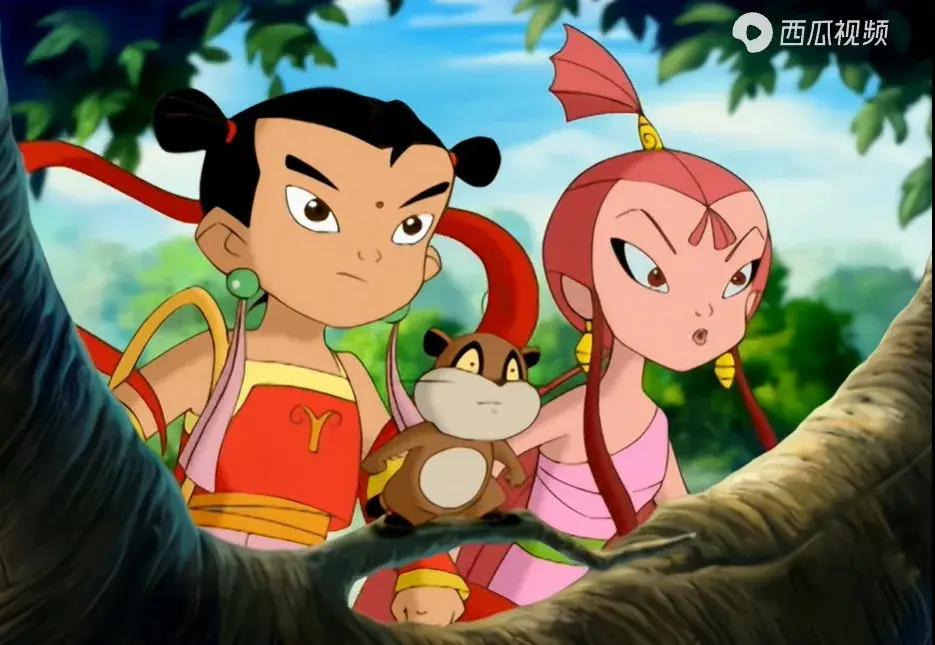 冷知识:这首歌的演唱者是11岁的杨采钰哪吒,小龙女以及小猪熊,当年在