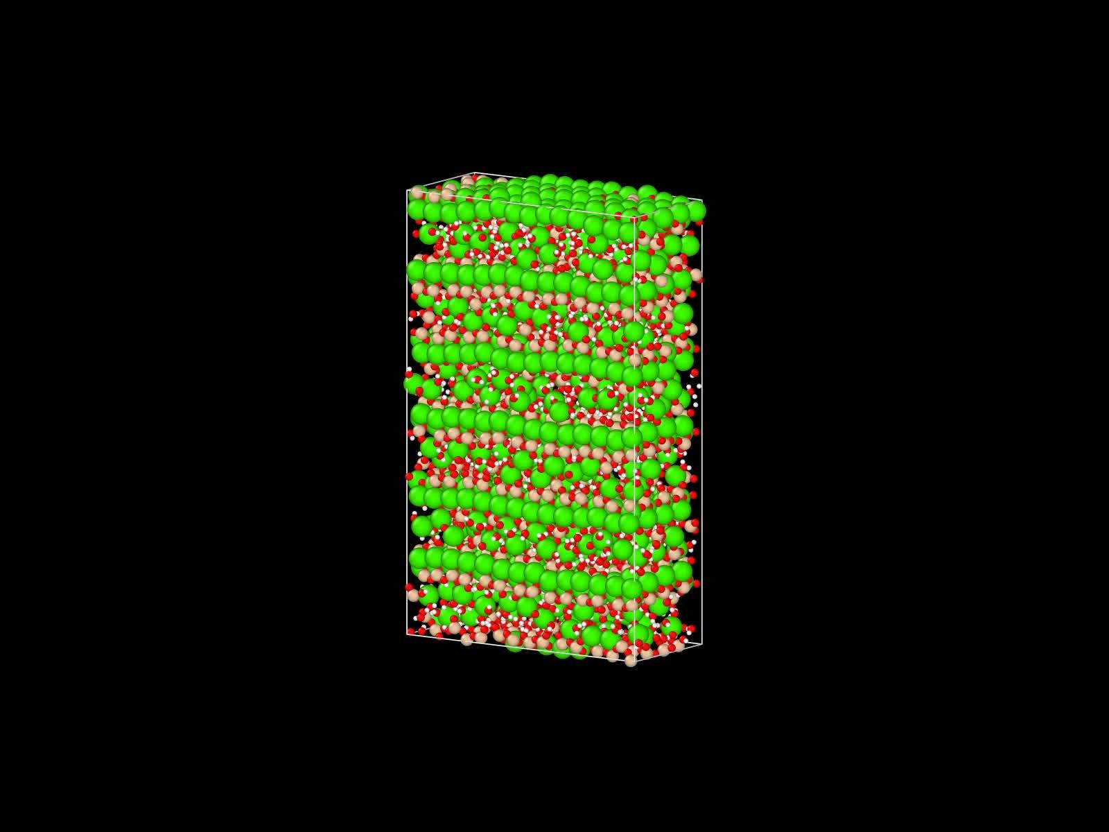 Calcium Silicate Hydrates CSH LAMMPS data Calcium silicate hydrates csh lammps data