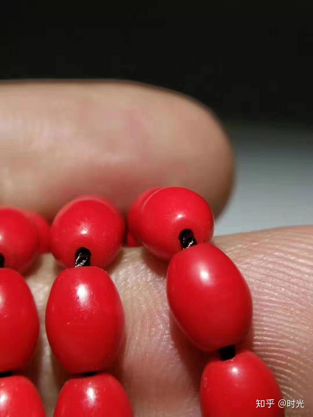 西藏藏传清代老血巴手串