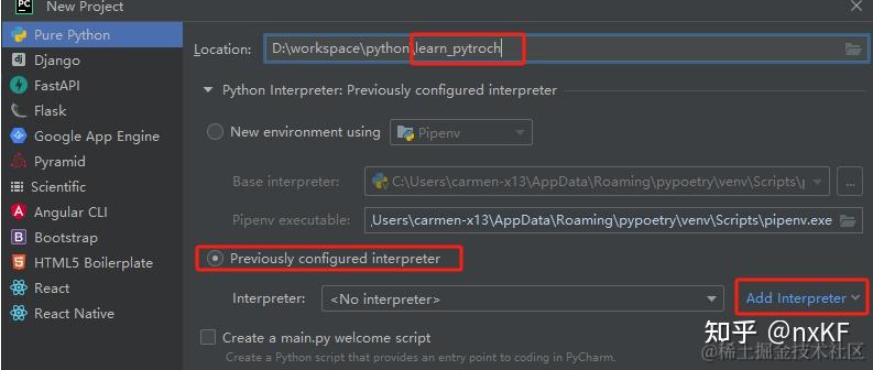 PyTorch + Anaconda3 + Pycharm 第一个工程 - 知乎
