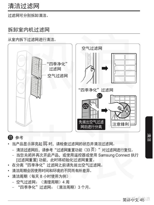 空调说明书图片