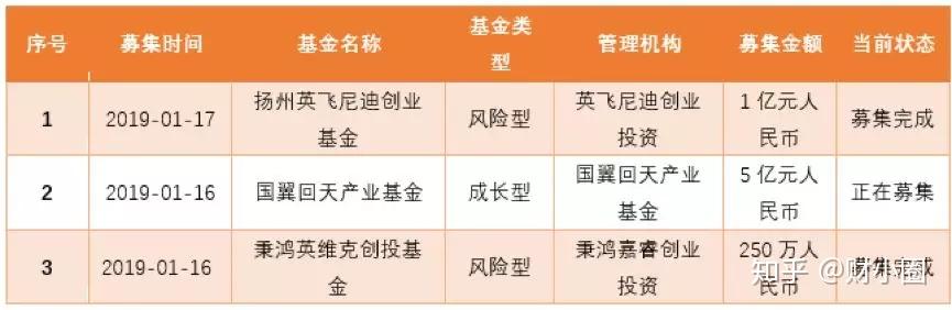 其中1只成長型,2只風險型,其中金額最大的一隻是國翼迴天產業基金髮起