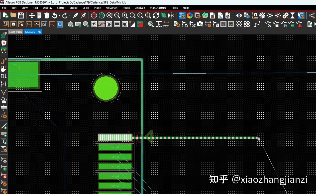 Allegro 17.4 PCB增加Via过孔 - 知乎