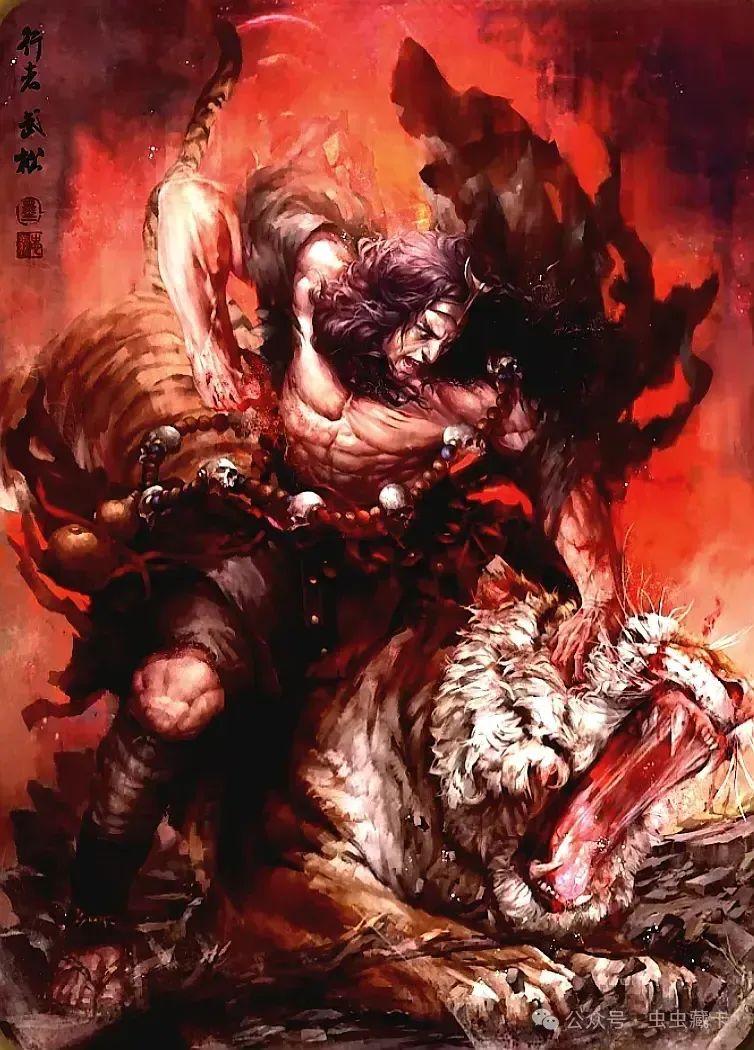 张墨一大师《水浒传·天罡地煞/替天行道 水浒一百零八豪杰画卷》 - 知乎